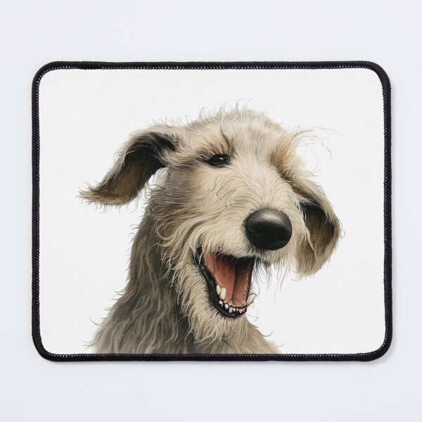 Item preview, Gentle Splendor: A Vintage Portrait of a Majestic Deerhound designed and sold by NinosDelViento.