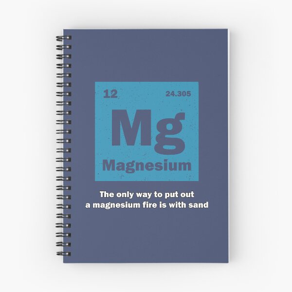 Item preview, The only way to put out a magnesium fire is with sand, gift for chemistry lover designed and sold by abdelhak2005.