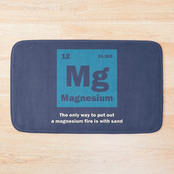 Item preview, The only way to put out a magnesium fire is with sand, gift for chemistry lover designed and sold by abdelhak2005.