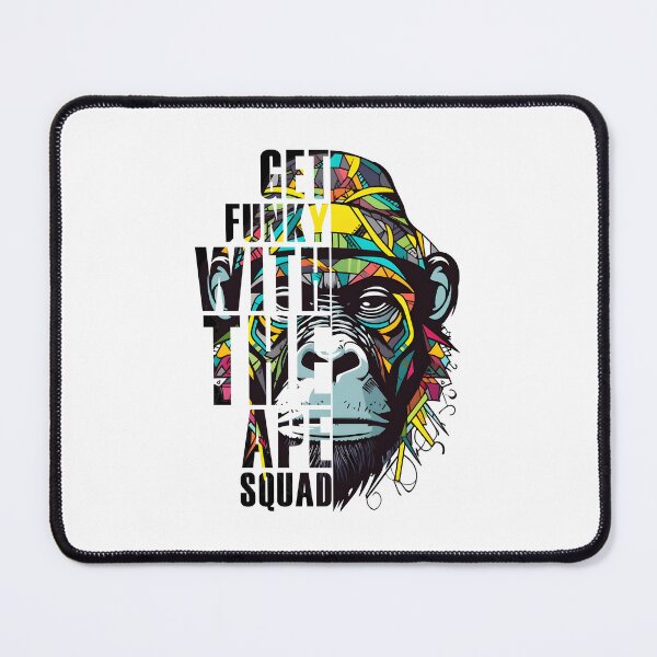 Item preview, Get funky with the ape squad designed and sold by hamishby.