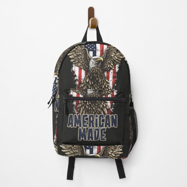 Item preview, "American Made Eagle Design with American Flag" - Patriotic Redbubble Art designed and sold by itsbyshawn.