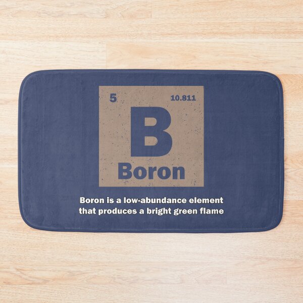 Item preview, Boron is a low-abundance element that produces a bright green flame, gift for chemistry lover designed and sold by abdelhak2005.