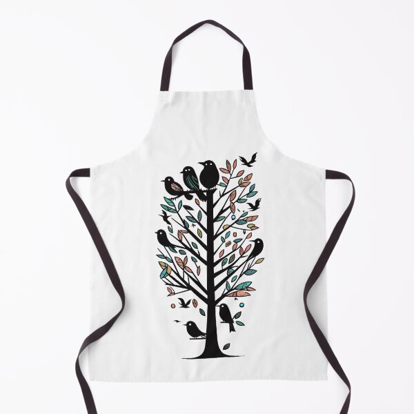 Item preview, BLACK BIRDS ON A TREE ILLUSTRATION designed and sold by digitalartlb.
