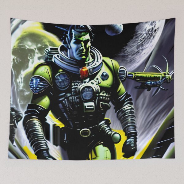 Item preview, A villain from outter space | vintage comics aesthetic  designed and sold by spinolator.