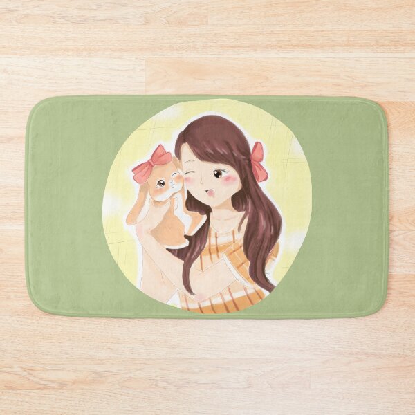 Item preview, Yellow Circle Bunmom and Holland Lop Rabbit | Bunniesmee designed and sold by bunniesmee.