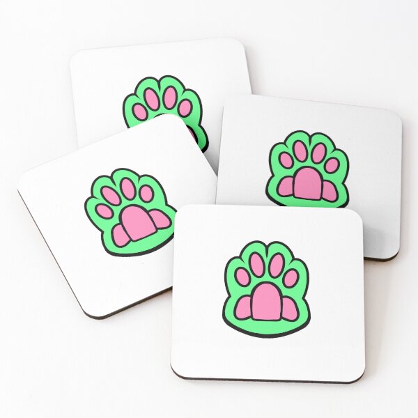 Item preview, Green Simple animal paw designed and sold by Arsenic-Arts.