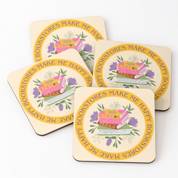 Item preview, Bookstores Make Me Happy designed and sold by MysteriesBooks.