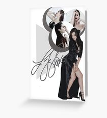 Tarjeta de felicitación Lauren Jauregui