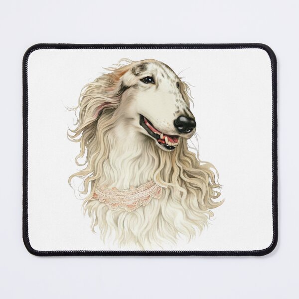Item preview, Timeless Grace: A Vintage Portrait of an Elegant Borzoi designed and sold by NinosDelViento.