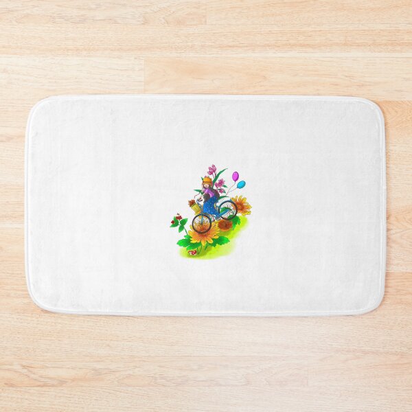 Item preview, Girls on bicycles: a timeless reminder of summer and spring designed and sold by CreativeRJ.