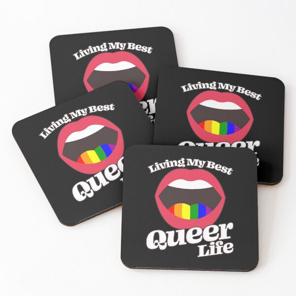 Item preview, Living My Best Queer Life designed and sold by toodystark.