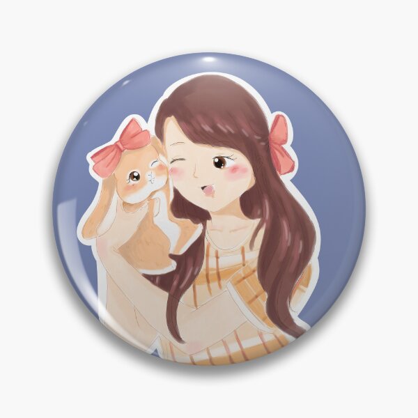 Item preview, White Circle Bunmom and Holland Lop Rabbit | Bunniesmee designed and sold by bunniesmee.