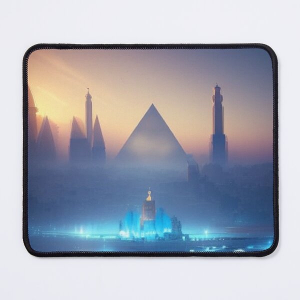 Item preview, Rhapsody In Blue Egypt designed and sold by RoyallyColorful.
