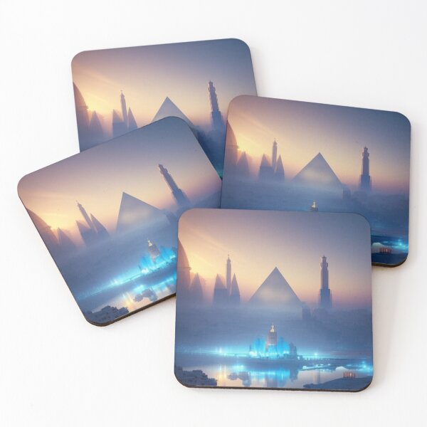 Item preview, Rhapsody In Blue Egypt designed and sold by RoyallyColorful.