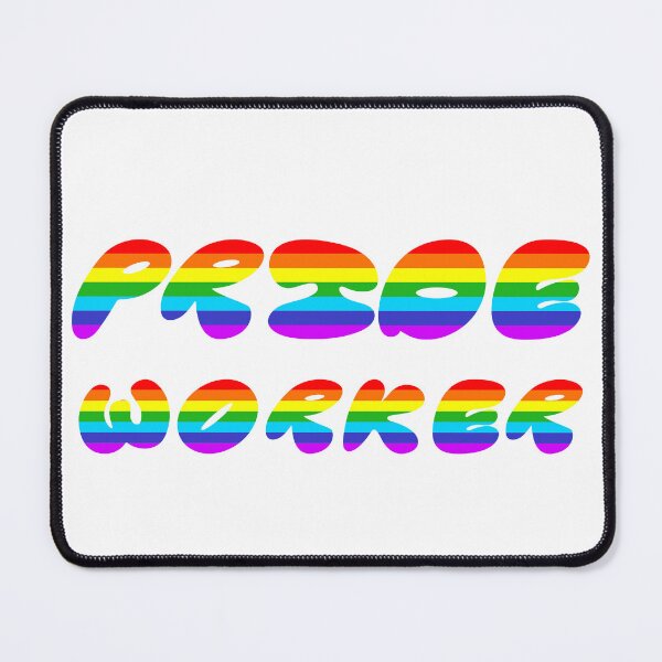Item preview, Pride Worker, LGBTQIA Pride designed and sold by ShopULove.