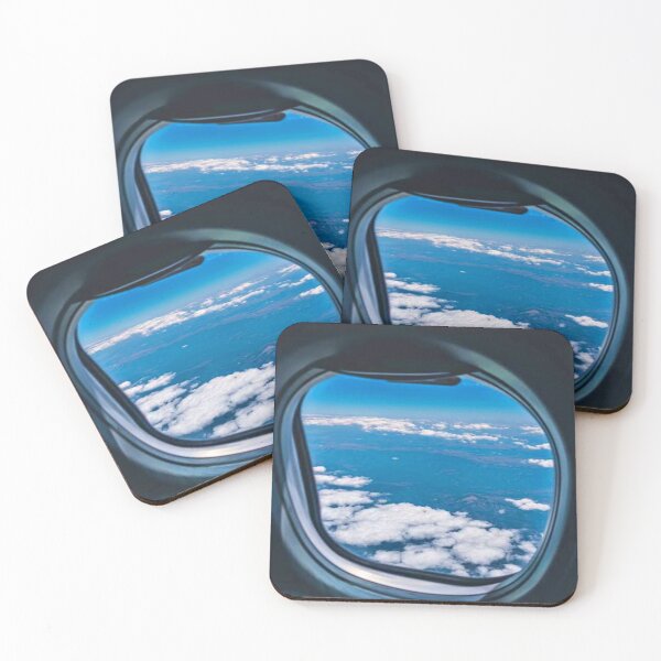 Item preview, Airplane window seat art. designed and sold by KELVINOH GRAPHICS DESIGN..