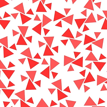 Artwork thumbnail, Triangles Pattern Red by Cactus202