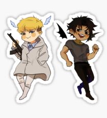 Devilman Crybaby - Akira Fudo and Ryo Asuka Sticker