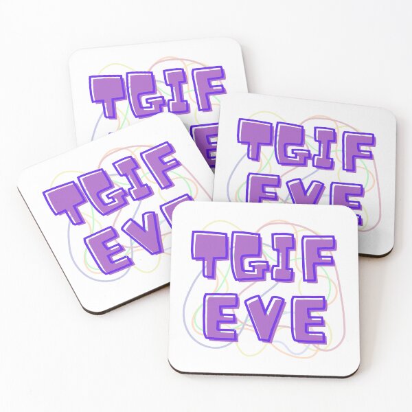 Item preview, TGIF Eve, Thursday, Weekday Vibes Trendy Day Of Week designed and sold by iCherryRed.