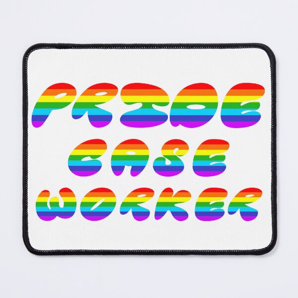 Item preview, Pride Caseworker, LGBTQIA Pride designed and sold by ShopULove.