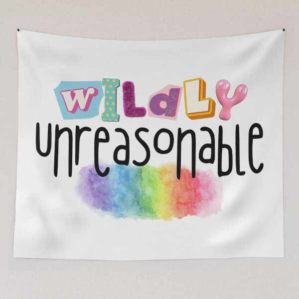 Item preview, wildly unreasonable  designed and sold by TorchAndBrush.