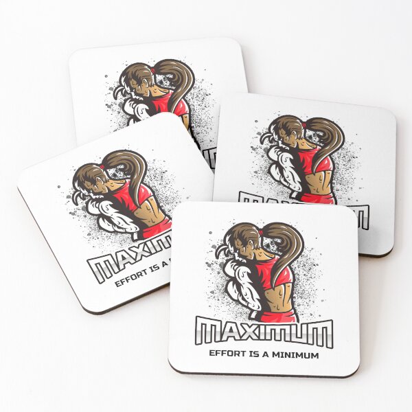Item preview, Maximum Effort Female Boxer Red Style  designed and sold by 67prints.