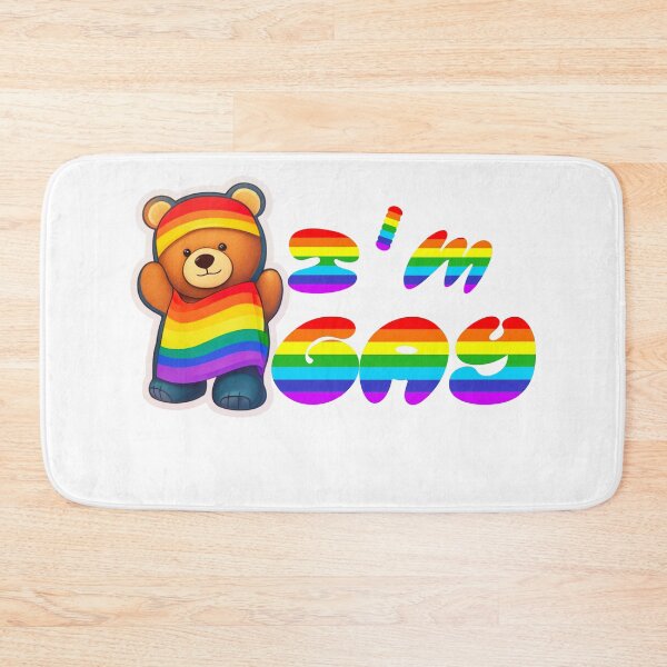 Item preview, I'm Gay Bear, LGBTQIA Pride designed and sold by ShopULove.