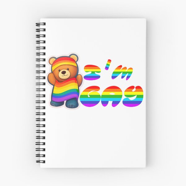 Item preview, I'm Gay Bear, LGBTQIA Pride designed and sold by ShopULove.