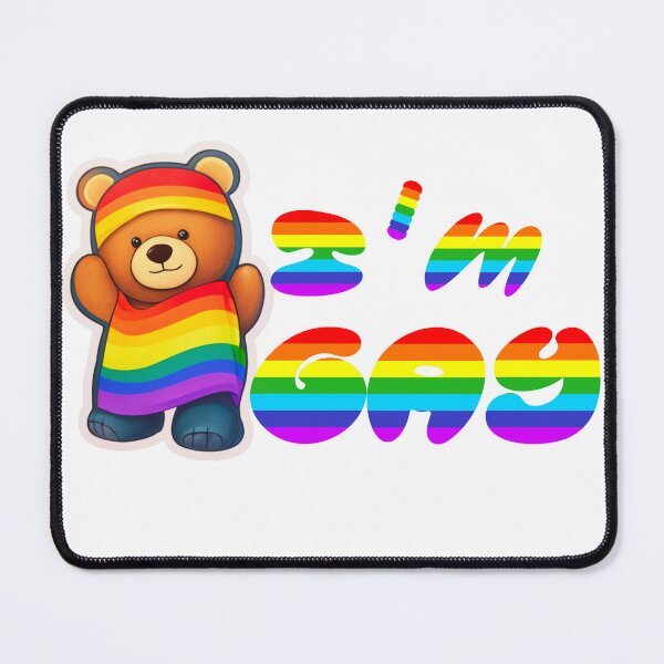 Item preview, I'm Gay Bear, LGBTQIA Pride designed and sold by ShopULove.