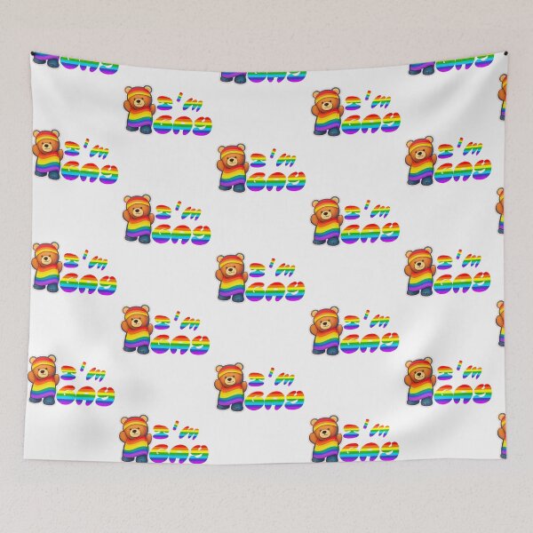 Item preview, I'm Gay Bear, LGBTQIA Pride designed and sold by ShopULove.