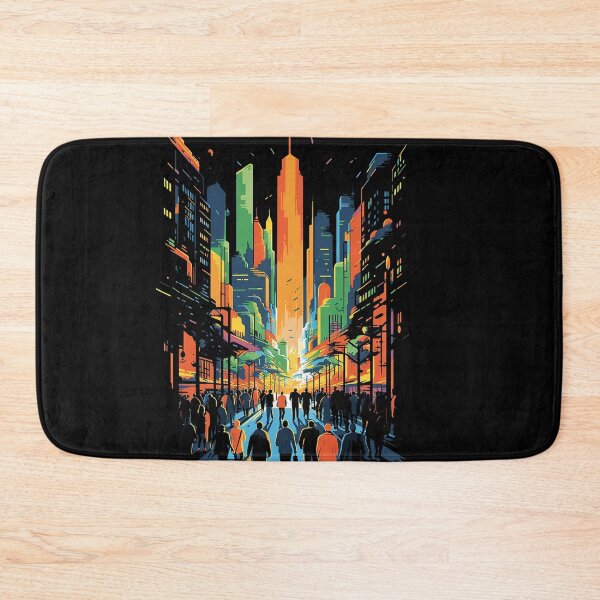 Item preview, Bustling Harlem Night designed and sold by MuseOfMilo.