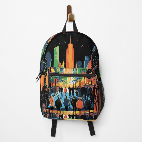 Item preview, Bustling Harlem Night designed and sold by MuseOfMilo.