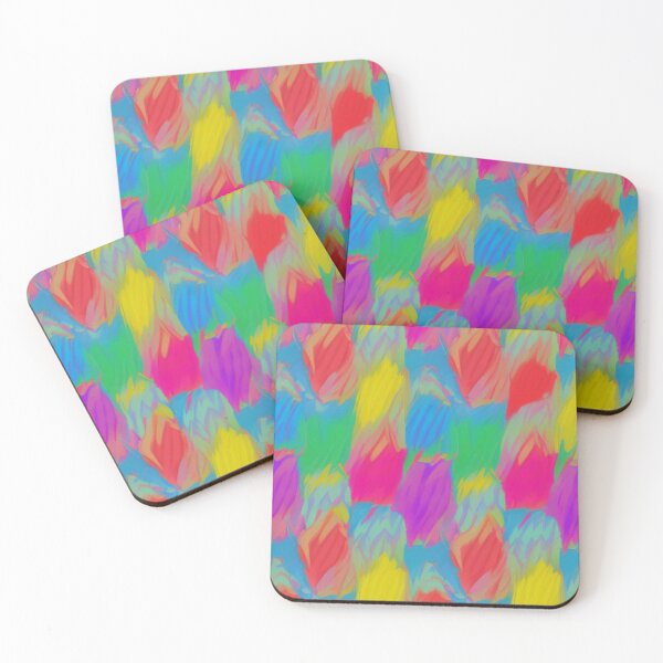 Item preview, Paint Stroke/Splotch Fun 90's Inspired Pattern designed and sold by UmamibyKristi.