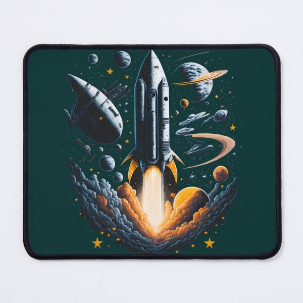 Item preview, Space Rocket designed and sold by DarbyBastien.