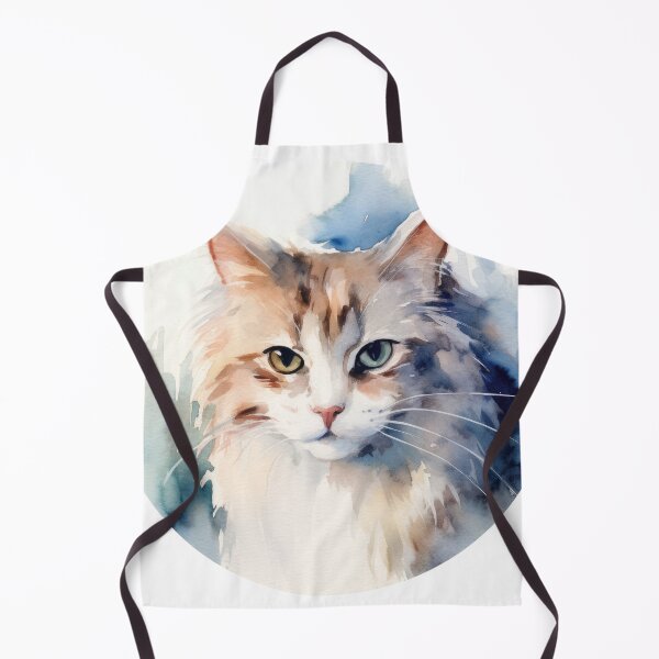 Item preview, A cat painted with watercolors designed and sold by SirCed.