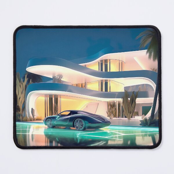 Item preview, Luminous Oasis: A futuristic retreat designed and sold by Rhea Silvia Will.