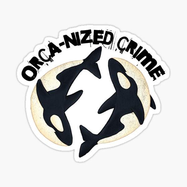 Item preview, Orca Boat Flipping Killer Whale Lovers Marine Biology Protect The Oceans designed and sold by JeweledLife.