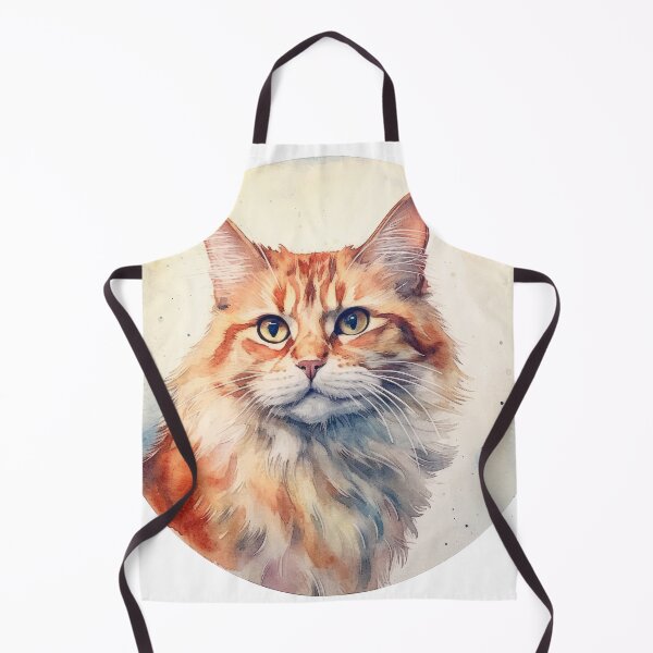 Item preview, A cat painted with watercolors designed and sold by SirCed.