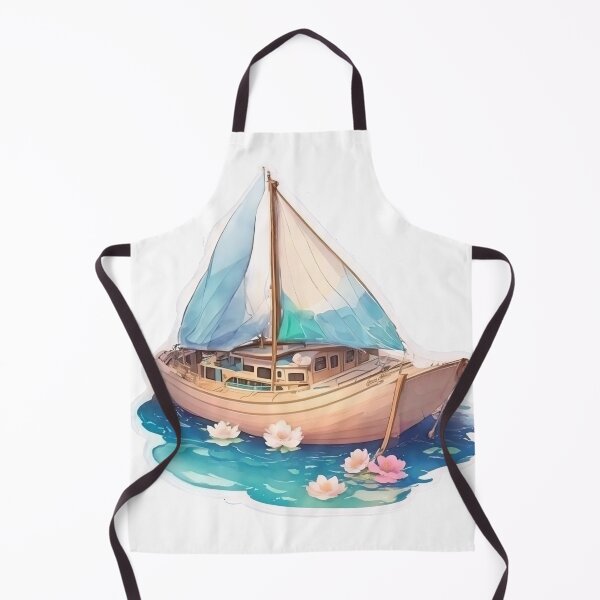 Item preview, Serenity's Voyage: A Whimsical Journey in a Floral Splash designed and sold by WASjourney.