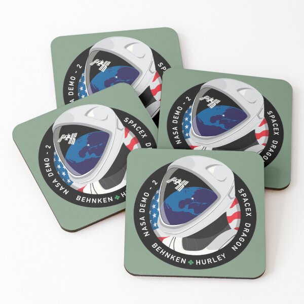 Item preview, SpaceX NASA Crew Dragon DM Mission Patch designed and sold by DarbyBastien.