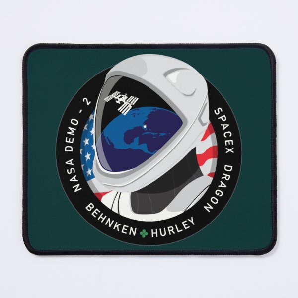 Item preview, SpaceX NASA Crew Dragon DM Mission Patch designed and sold by DarbyBastien.