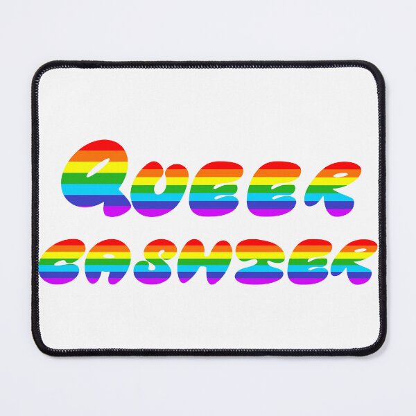 Item preview, PQueer Cashier, LGBTQIA Pride designed and sold by ShopULove.