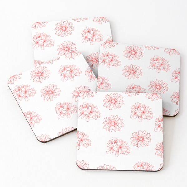Item preview, Red Flowers  Pattern  designed and sold by Cactus202.