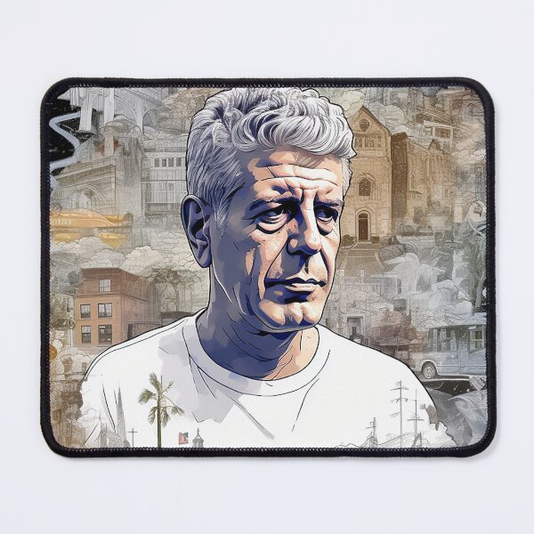 Item preview, Worldly Culinary Adventures of Bourdain designed and sold by MuseOfMilo.