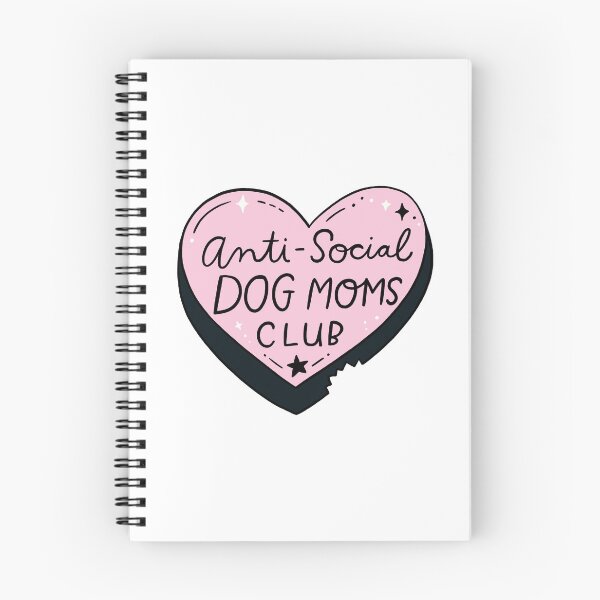 Item preview, Anti-Social Dog Moms Club designed and sold by CynthiaFxo.