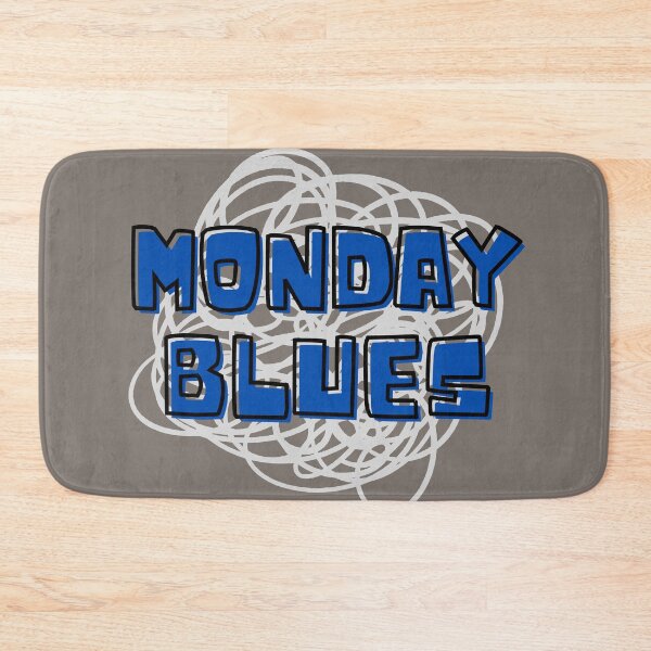 Item preview, Monday Blues, Weekday Vibes Trendy Day Of Week designed and sold by iCherryRed.