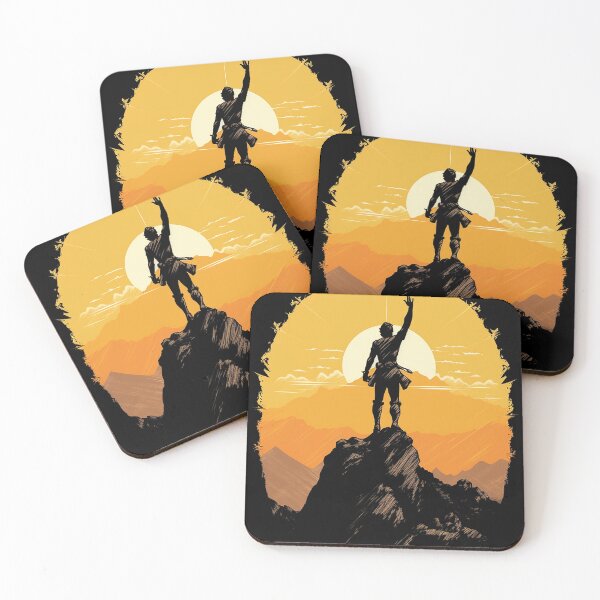 Item preview, Victorious Conqueror on Mountain designed and sold by MuseOfMilo.