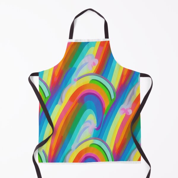 Item preview, Fluffy Rainbow Art 90's Inspired designed and sold by UmamibyKristi.