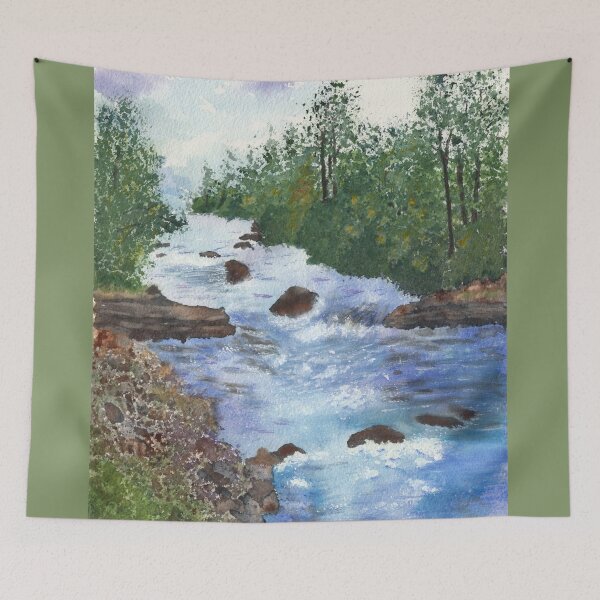 Item preview, Clear Creek in Golden Colorado designed and sold by The Elderberry Blossom.