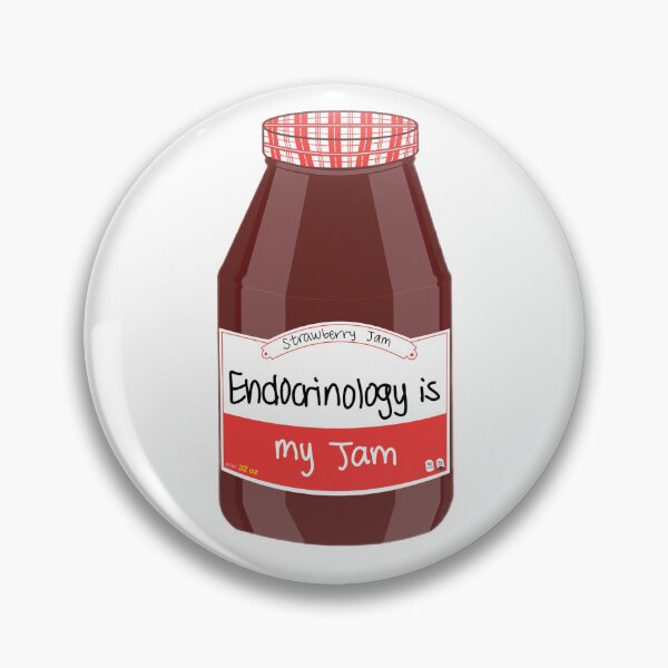Item preview, Endocrinology is my Jam designed and sold by peachesandfizz.